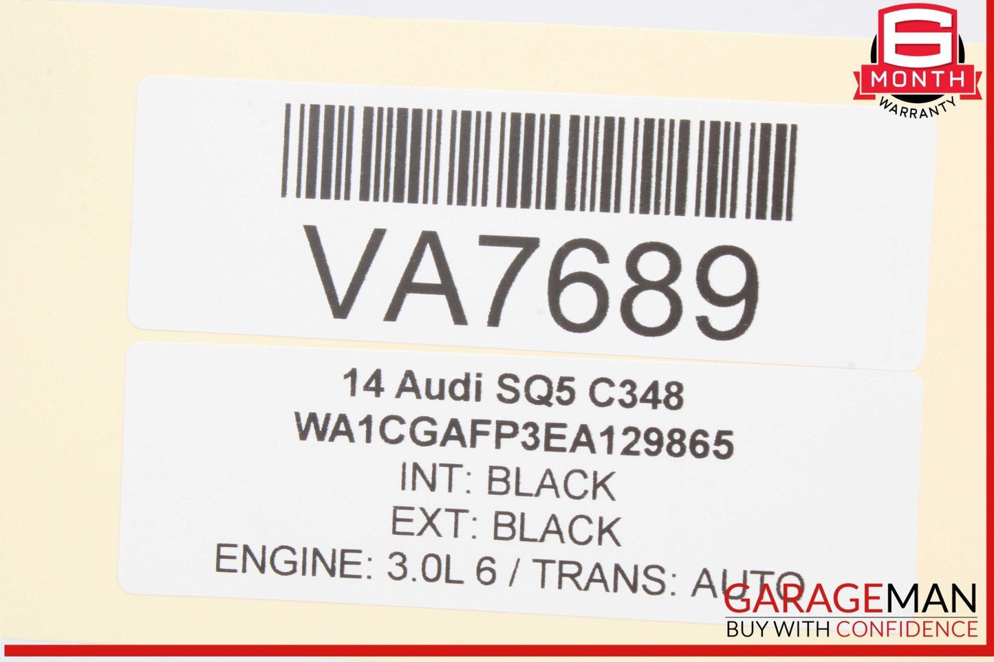 14-17 Audi SQ5 Q5 Engine Computer Control Module Unit ECU ECM 8R0907551D OEM