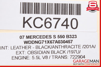 07-13 Mercedes W221 S550 S400 Rear Left or Right Side Door Control Module OEM
