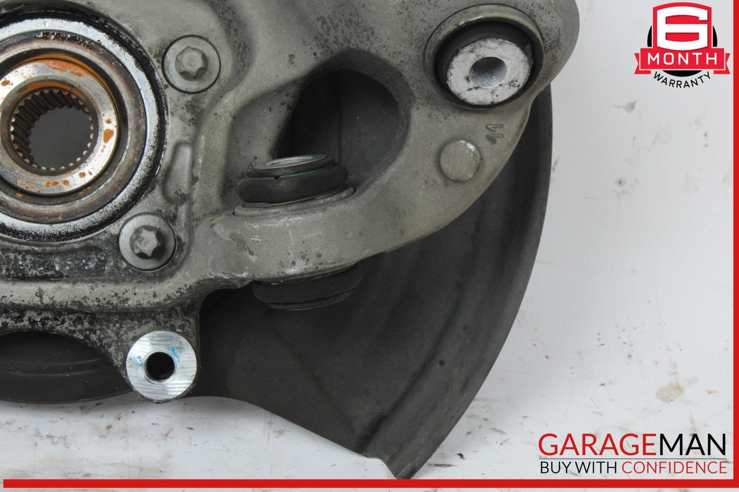 10-18 Mercedes W212 E350 Rear Left Side Wheel Spindle Knuckle Hub Bearing OEM