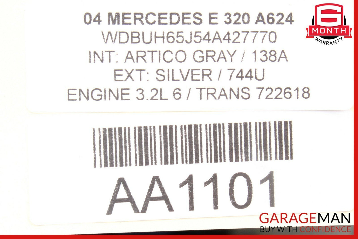 03-09 Mercedes W211 E320 E350 E55 AMG Rear Right Side Door Control Module Unit