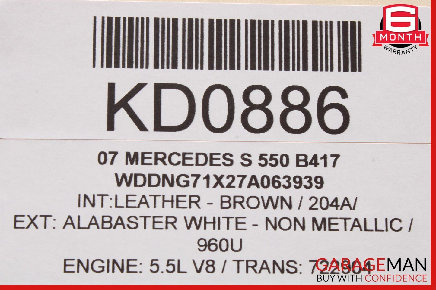 07-10 Mercedes S550 CL600 Speedometer Instrument Odometer Cluster Gauge Assy
