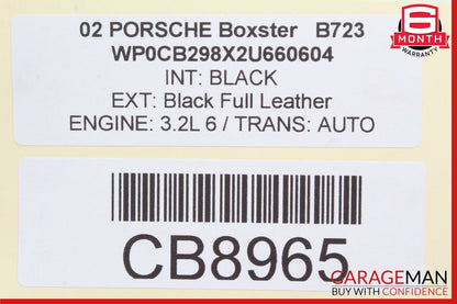 97-04 Porsche Boxster 986 Left Side Engine Radiator AC A/C Condenser Fan Assy
