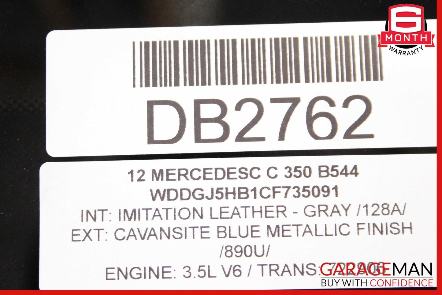 10-17 Mercedes C250 E400 E550 C350 Coupe Center Mid Middle Panoramic Roof Glass