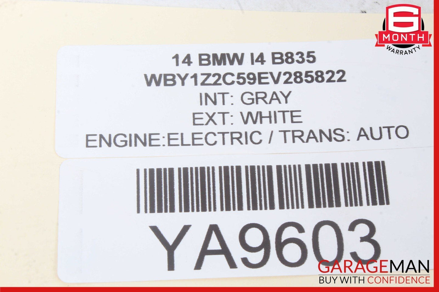 14-21 BMW i3 I01 Hybrid Rear Left Driver Side Quarter Panel Bracket OEM
