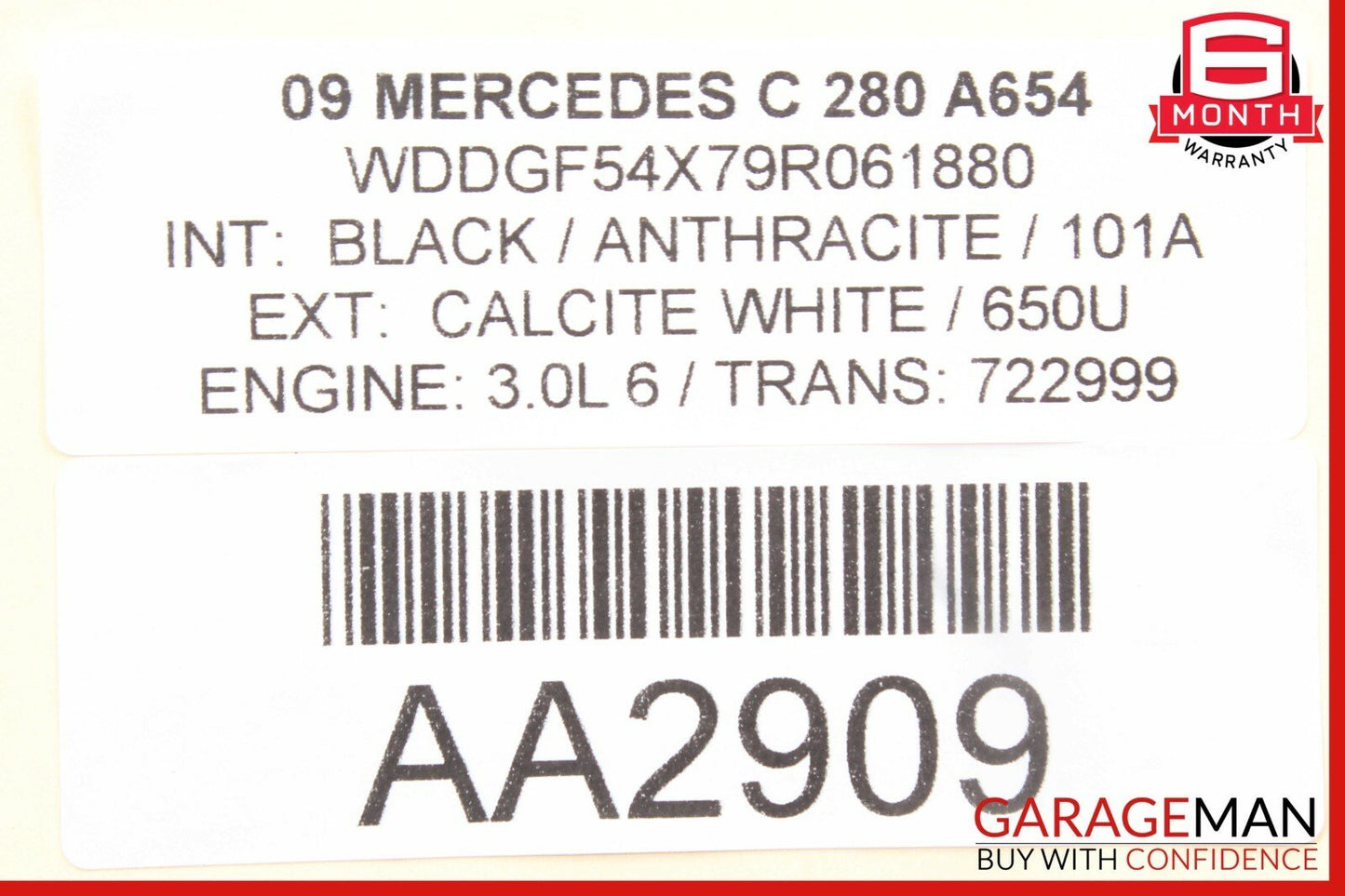 08-18 Mercedes W204 C300 C250 E400 Front Right Side Door Control Module OEM