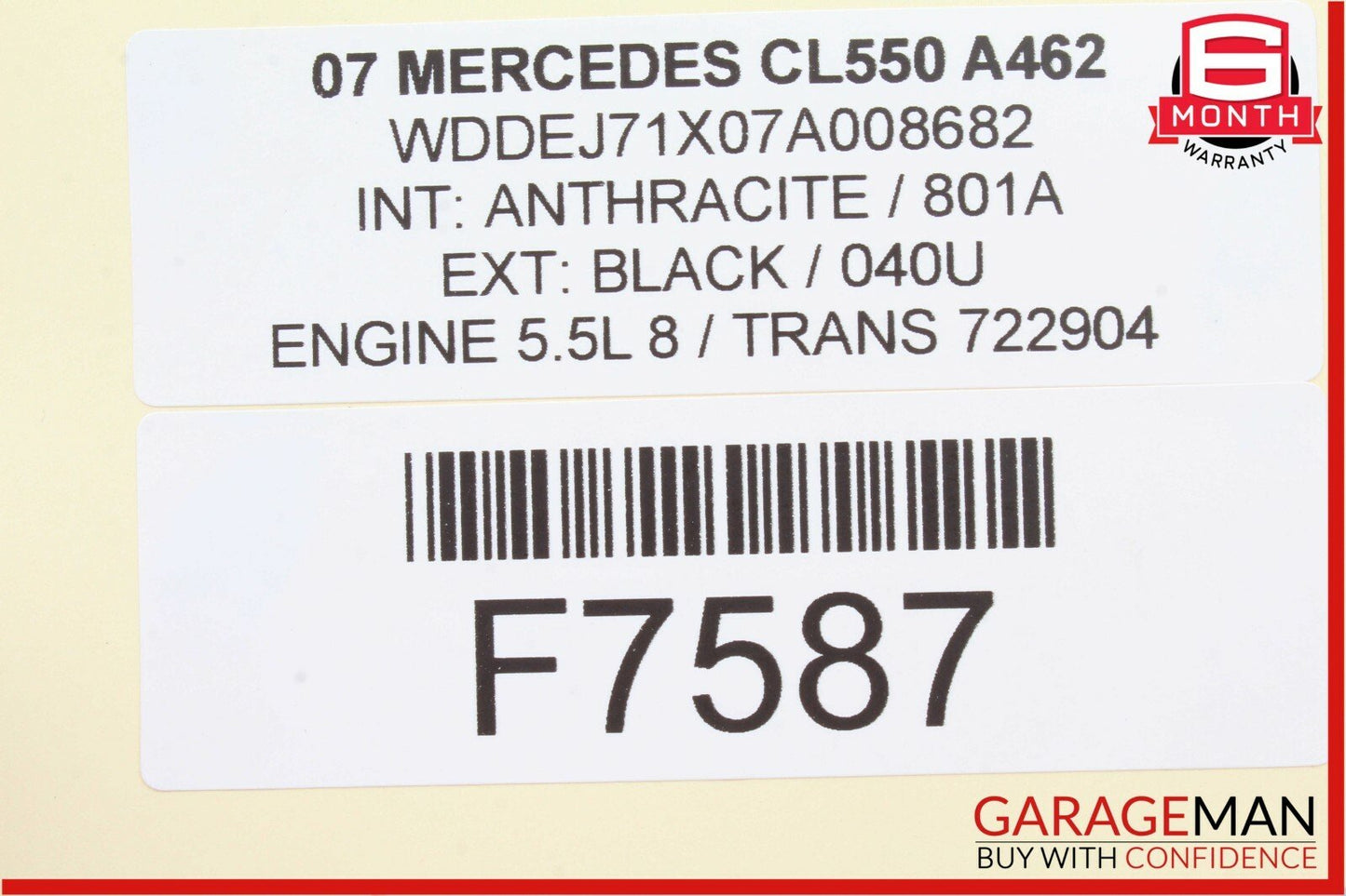 07-14 Mercedes W216 CL63 AMG CL550 Dashboard Dash Vent Grill Grille Cover Set