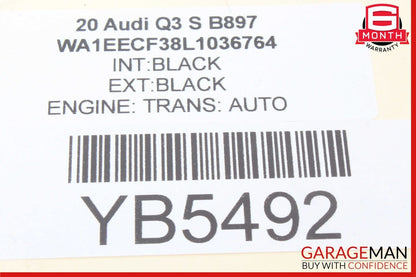 19-24 Audi Q3 Front Left or Front Right Door Speaker Woofer 83A035415A