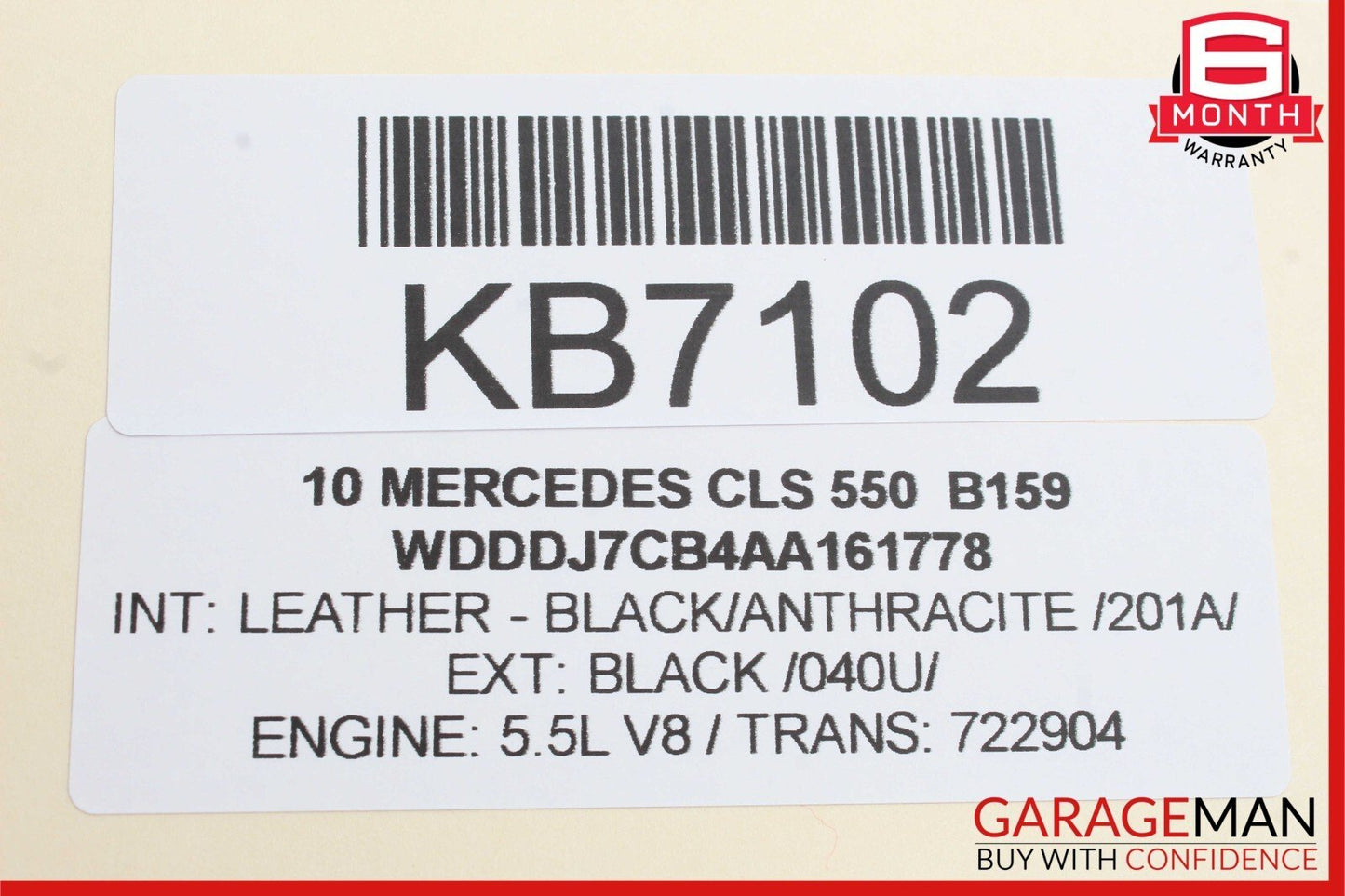 06-11 Mercedes W219 CLS550 Front Right Side Door Tweeter Speaker Cover Trim OEM