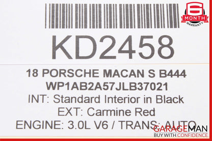 15-21 Porsche Macan 95B Throttle Accelerator Gas Pedal Sensor Assy OEM