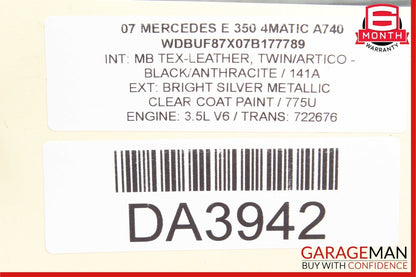 03-09 Mercedes W219 CLS550 E320 E350 AC A/C Air AC Condenser Cooler 2115001154