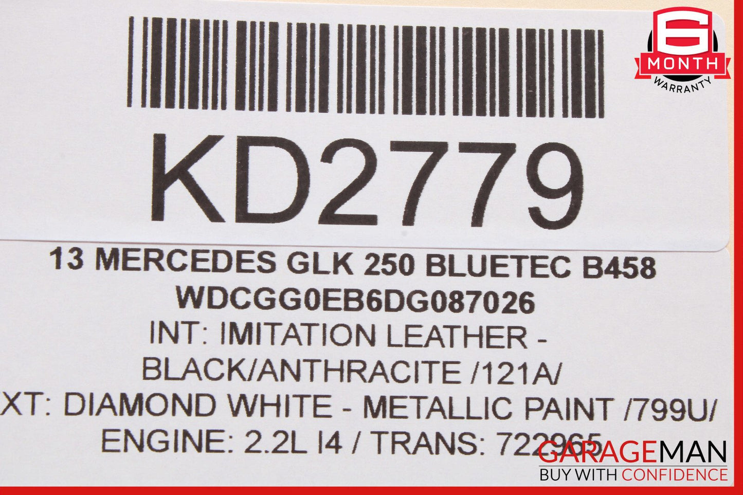 Mercedes X204 GLK250 E350 CLS550 Sirius Satellite Radio Receiver 2128706489 OEM