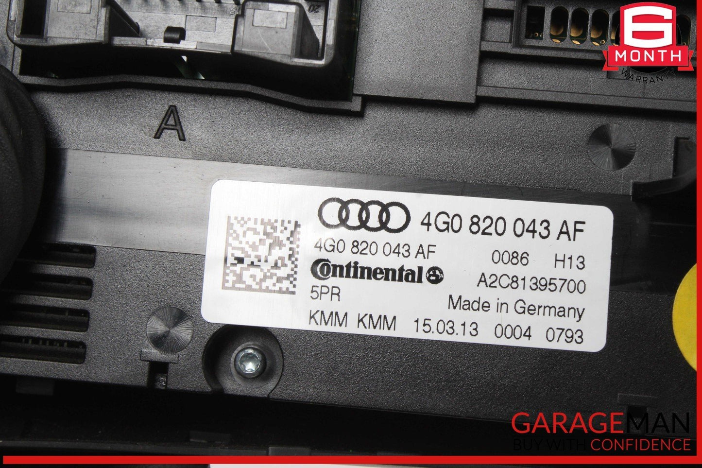 12-18 Audi A6 A7 AC A/C Air Conditioning Heater Temperature Control Unit OEM