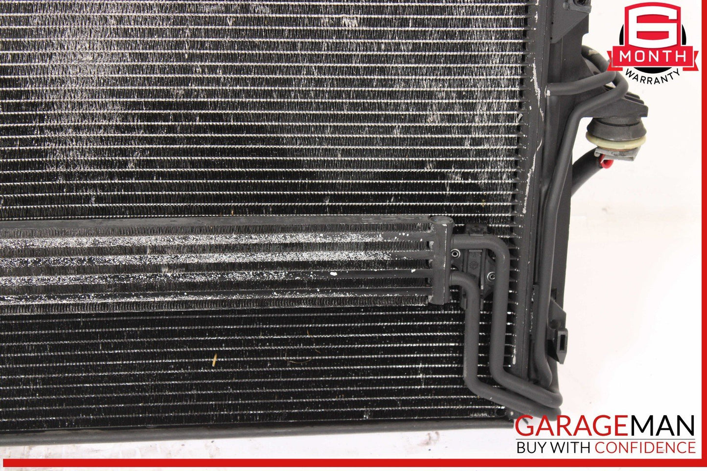 08-10 Porsche Cayenne 957 Engine Coolant Radiator w/ Oil Cooler Assembly OEM