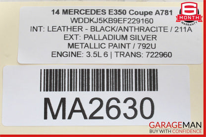10-16 Mercedes W207 E350 E550 Speedometer Odometer Instrument Cluster Gauge OEM
