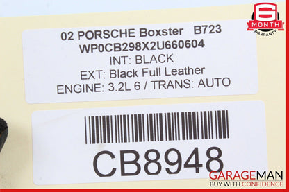 97-04 Porsche Boxster 986 Rear Left Driver Side Bumper Guard Buffer OEM