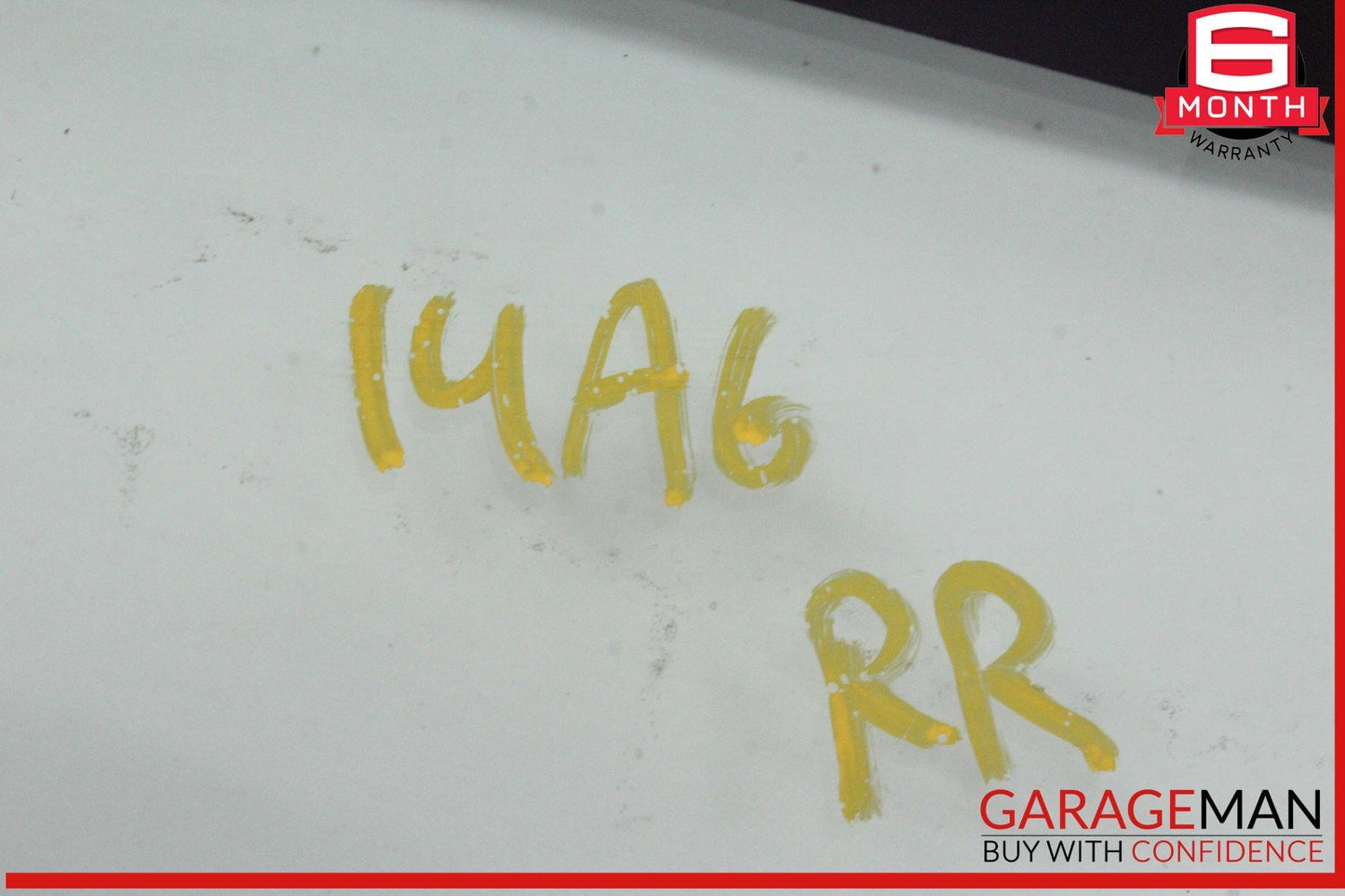 12-18 Audi A6 S6 Rear Right Passenger Side Door Window Glass OEM