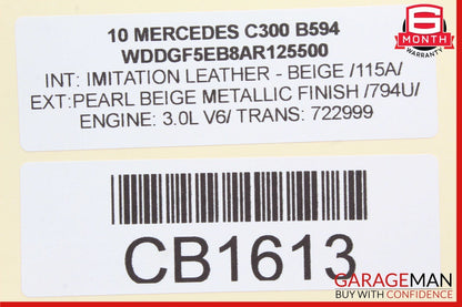 08-17 Mercedes C350 CLS550 C300 Rear Right / Left Side Upper Control Arm OEM