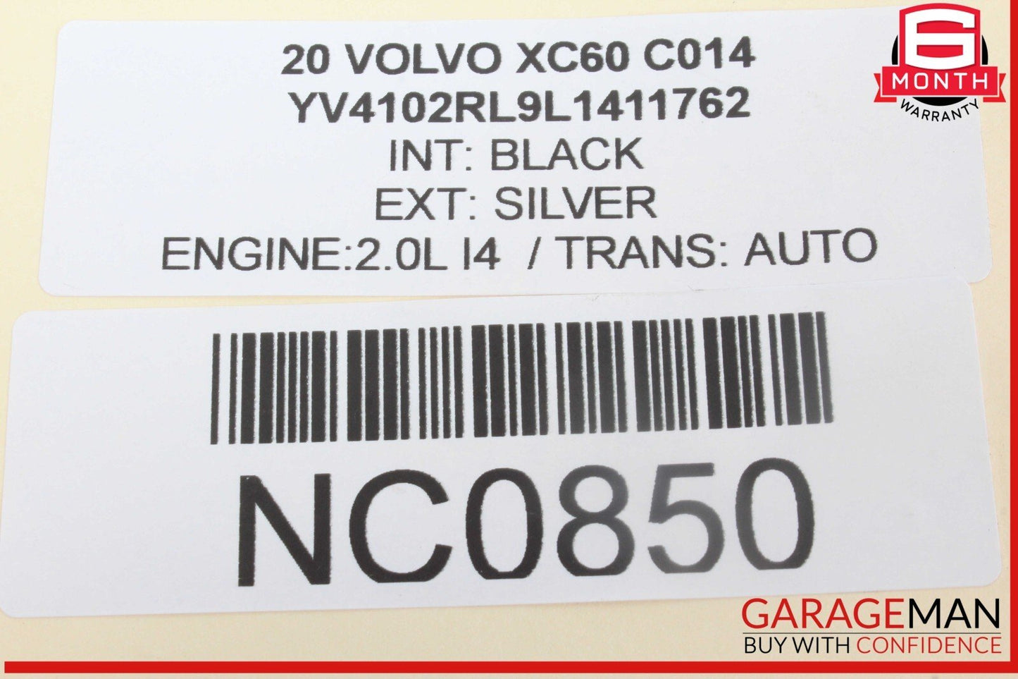 19-25 Volvo XC60 Dash Dashboard HVAC AC A/C Heater Climate Control Switch OEM