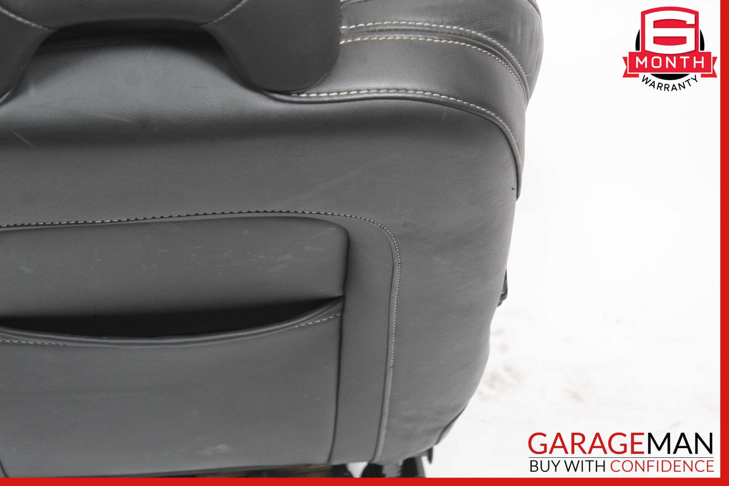 14-18 Volvo S60 Front Left Complete Seat Cushion Assembly Black OEM