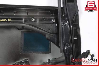 15-16 Hyundai Genesis Rear Left Driver Side Door Shell Panel Black OEM