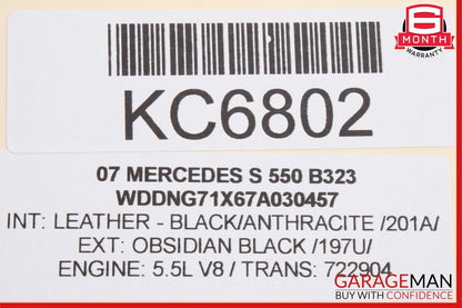 07-14 Mercedes W221 S550 S400 CL63 AMG Front Right Door Lock Latch Actuator OEM