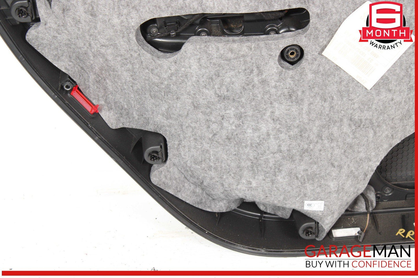 17-19 Audi Q7 Rear Right Side Interior Door Panel Trim OEM