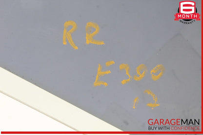17-20 Mercedes W213 E300 Rear Right Passenger Side Door Window Auto Glass OEM