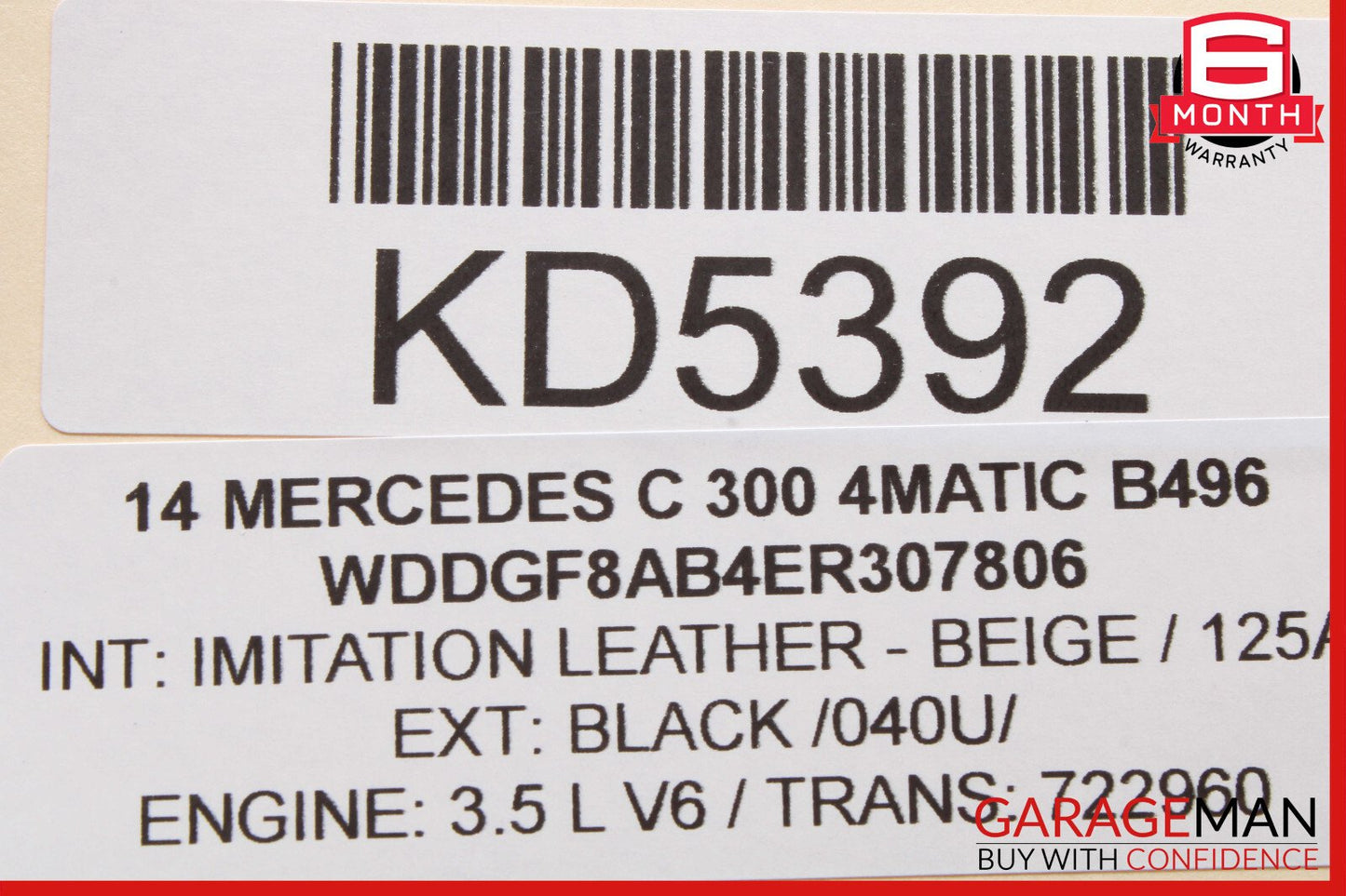 12-14 Mercedes W204 C300 Instrument Speedometer Cluster 2049004309 OEM