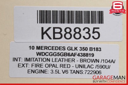 06-12 Mercedes X204 GLK350 ML350 Front Right Bumper Fog Light Lamp OEM