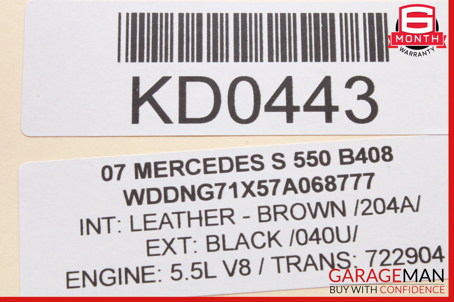 07-10 Mercedes W221 S550 CL65 AMG Antenna Amplifier Booster Module OEM