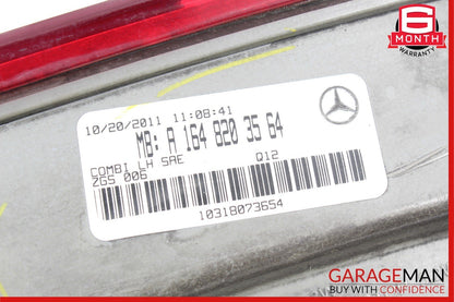 10-12 Mercedes X164 GL450 GL350 GL550 Rear Left Side Tail Light Lamp OEM