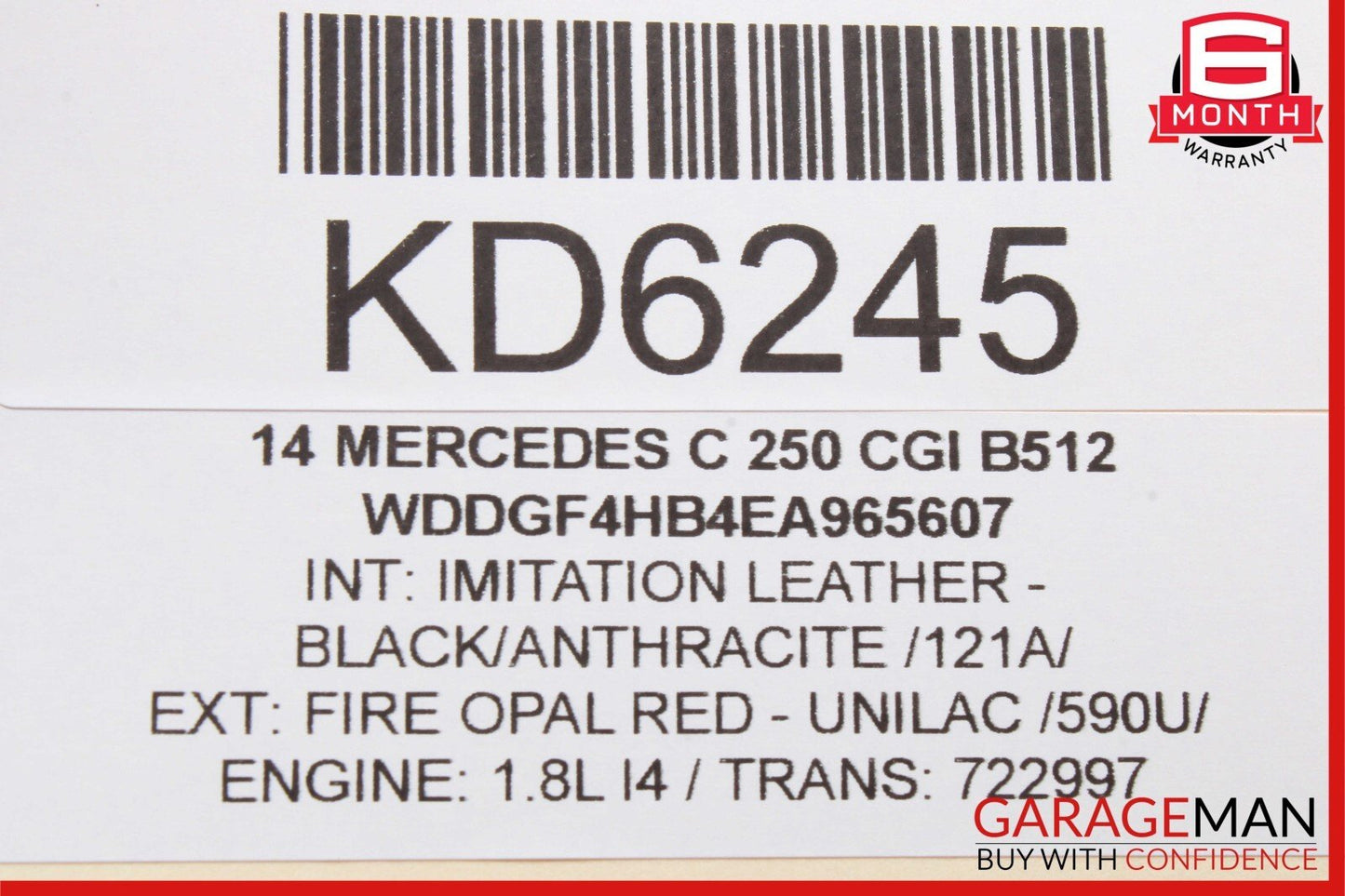 12-14 Mercedes W204 C350 C300 C250 Rear SAM Relay Fuse Junction Box Assembly