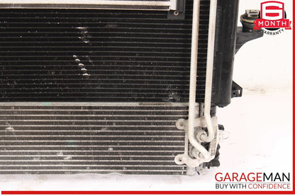 03-10 Porsche Cayenne 955 957 Engine Coolant Radiator w/ Oil Cooler Assembly OEM