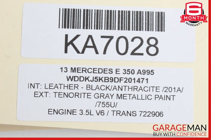 08-14 Mercedes E350 C300 SLK250 Front Left Side Lower Control Arm OEM