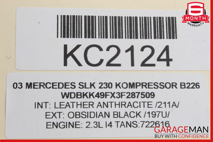 97-04 Mercedes R170 SLK230 CLK320 Front Left Driver Side Upper Control Arm
