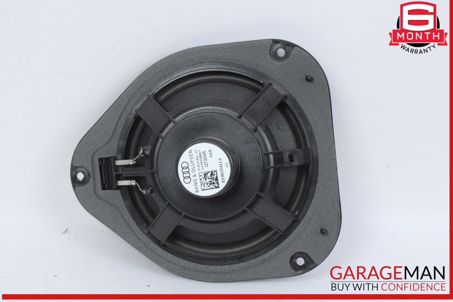 09-16 Audi A5 S4 Rear Right and Left Side Audio Door Speaker Set 8T0035411A OEM