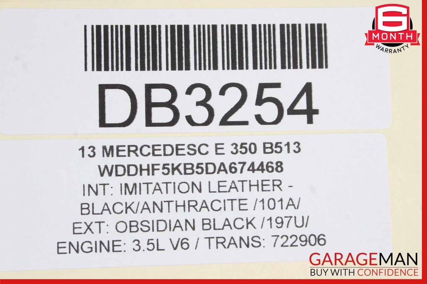 10-13 Mercedes W207 E350 E550 Convertible Rear Trunk Lid Deck Shell Panel Assy