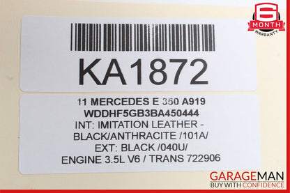 08-14 Mercedes W212 E350 CLS400 Front Left Seat Control Module 1729007500 OEM