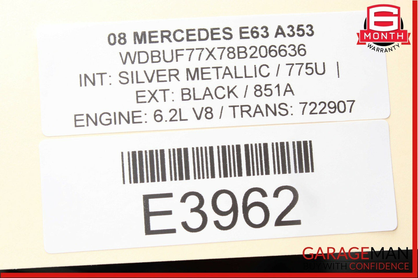 03-09 Mercedes W211 E63 AMG E350 Front Left Driver Side Door Control Module OEM