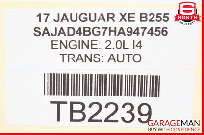 17-19 Jaguar XE Rear Left Driver Side Door Window Regulator OEM