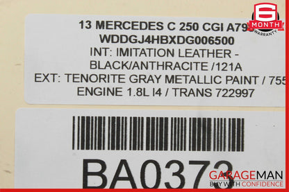 08-20 Mercedes C250 SLK350 E350 Front Right Side Door Lock Latch Actuator OEM