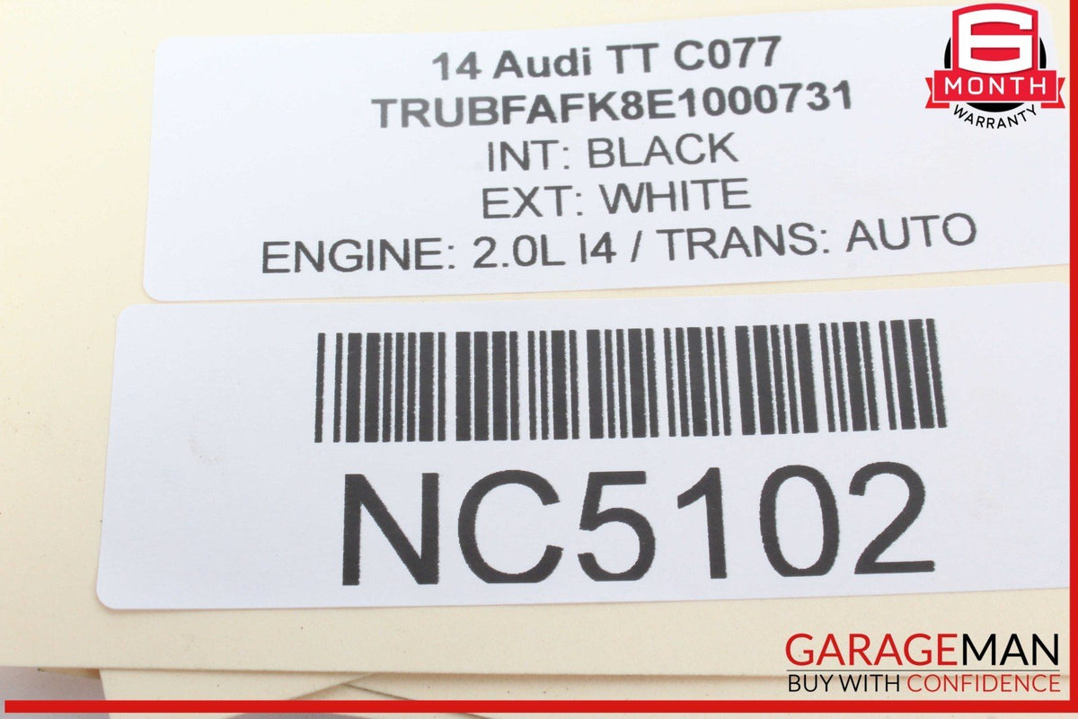 13-15 Audi TT TTS Quattro Speedometer Instrument Cluster 8J0920990S OEM