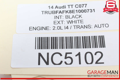 13-15 Audi TT TTS Quattro Speedometer Instrument Cluster 8J0920990S OEM