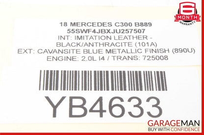 15-20 Mercedes W205 C300 C350e C43 AMG Rear Left Side Door Lock Latch Actuator