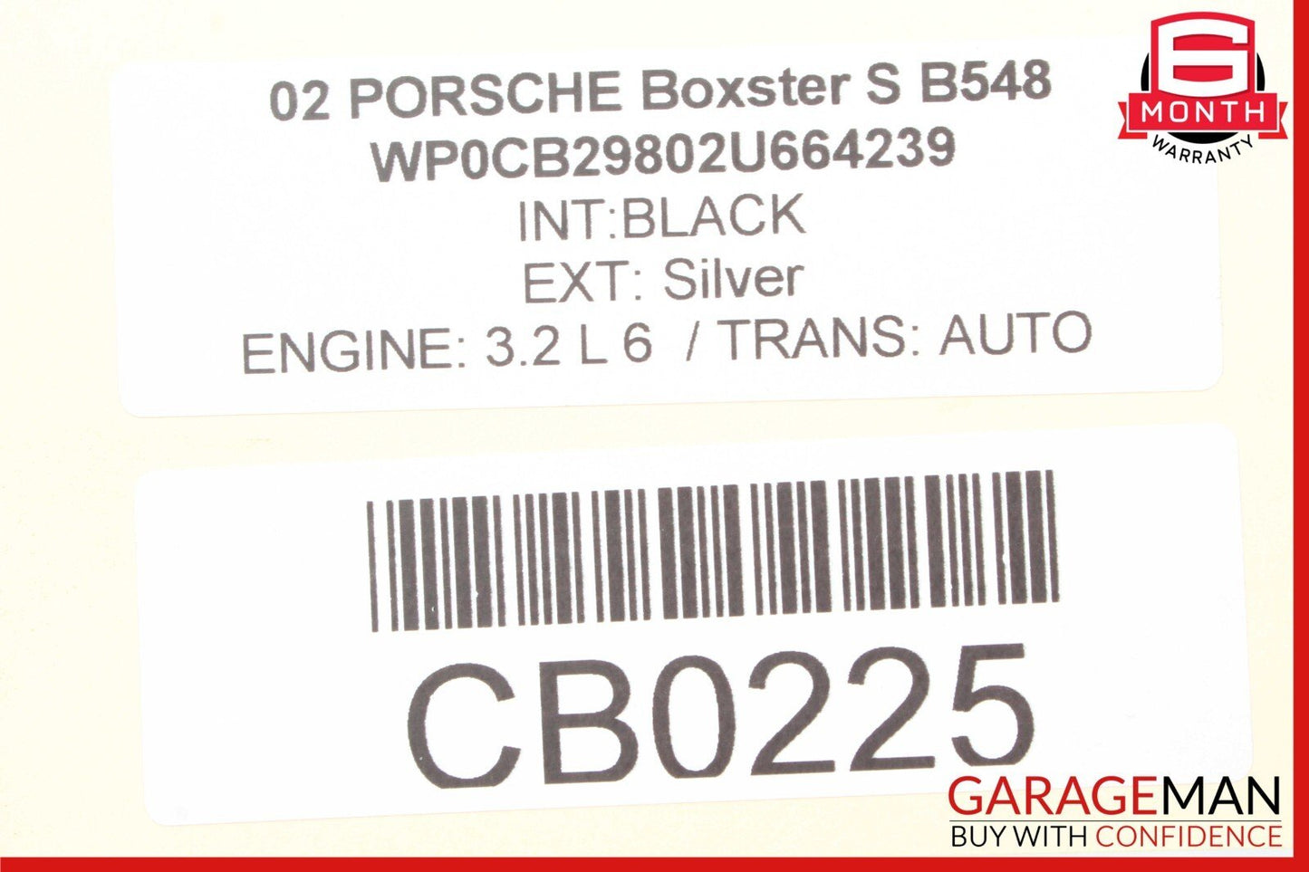 97-04 Porsche Boxster S 986 Front or Rear Suspension Lower Control Arm OEM