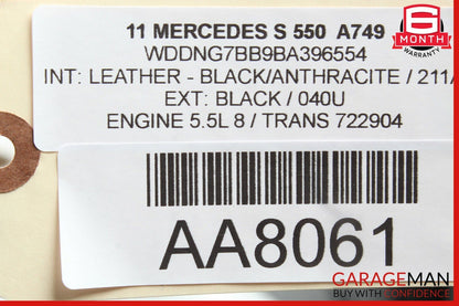 07-13 Mercedes W221 S550 S63 AMG Front Right Door Control Module 2219007501 OEM