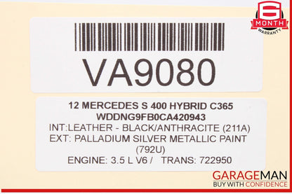 07-13 Mercedes W221 S400 Hybrid Center Dash Air AC Heater Vent 2218300954 OEM
