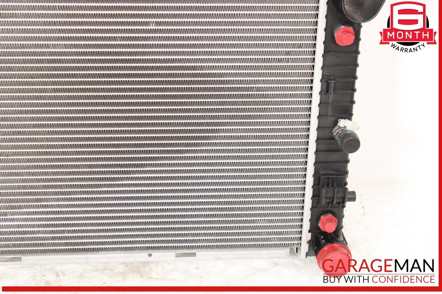 03-08 Mercedes R230 SL500 Engine Radiator A/C AC Air Condenser Oil Cooler Assy