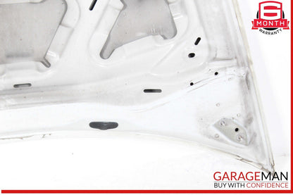 11-14 Porsche Cayenne 958 Front Hood Bonnet Panel Assembly White OEM