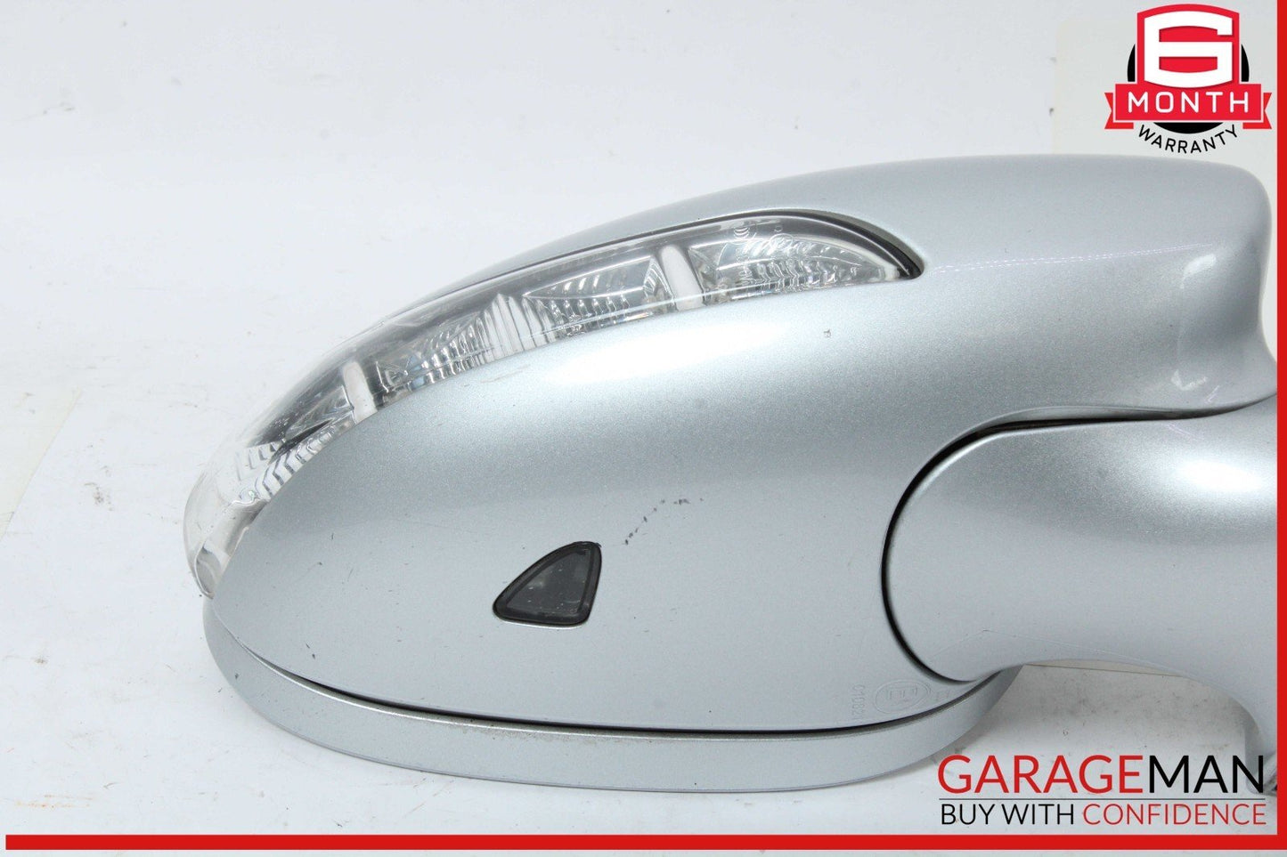 07-09 Mercedes W221 S550 S600 Front Right Side Door Rear View Mirror Silver OEM